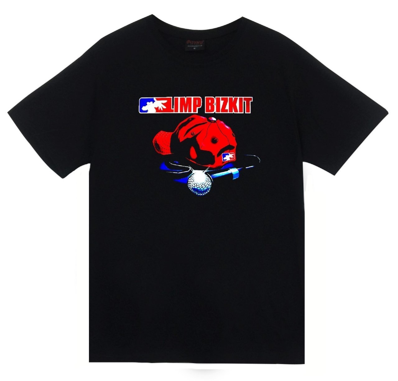 Limp Bizkit Baskılı T-shirt SİYAH - 2XL