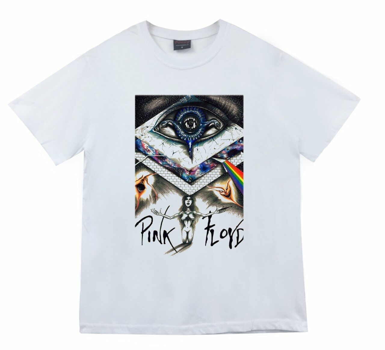 Pink Floyd Baskılı T-shirt