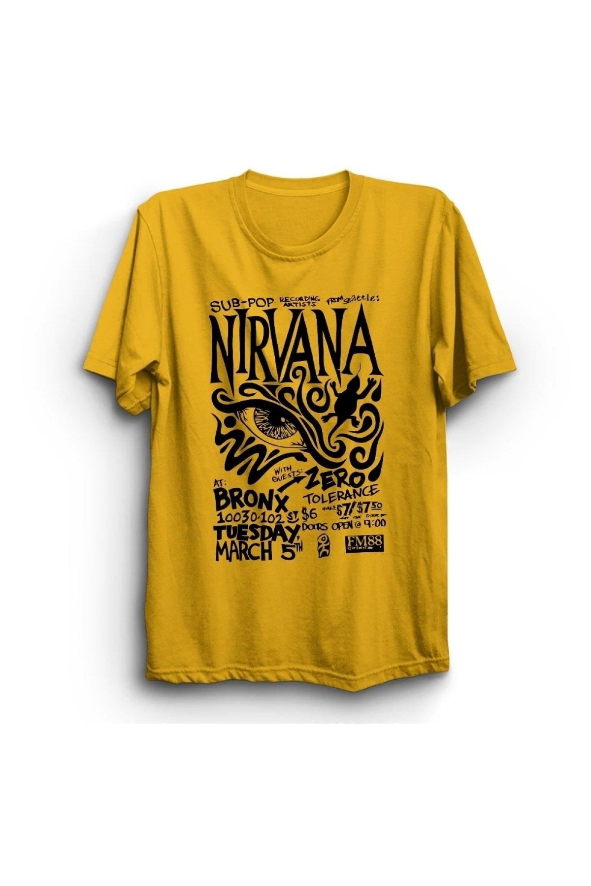 Nirvana Baskılı T-shirt