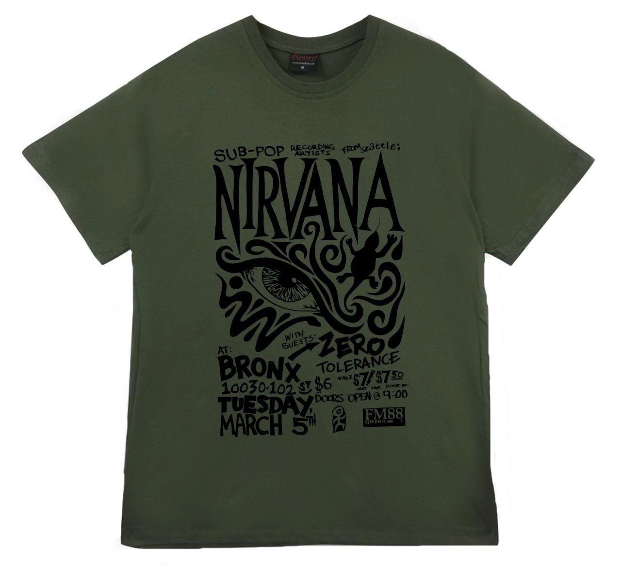 Nirvana Baskılı T-shirt