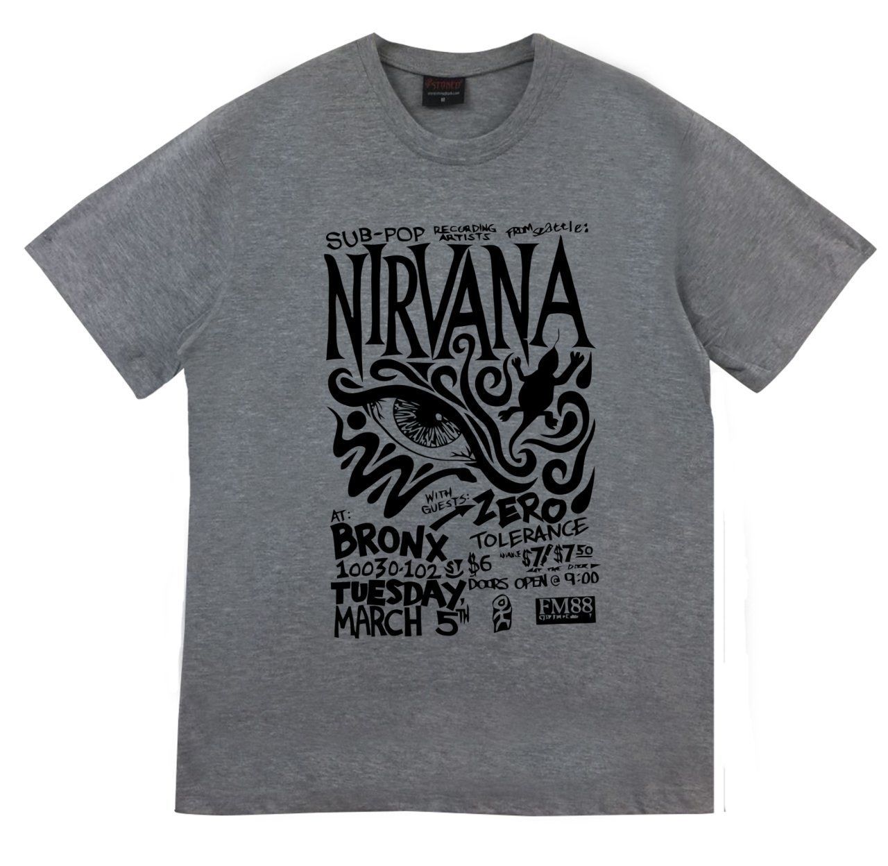 Nirvana Baskılı T-shirt