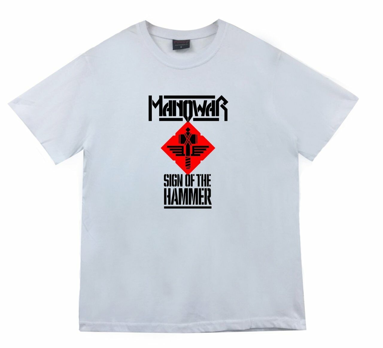 Manowar Baskılı T-Shirt