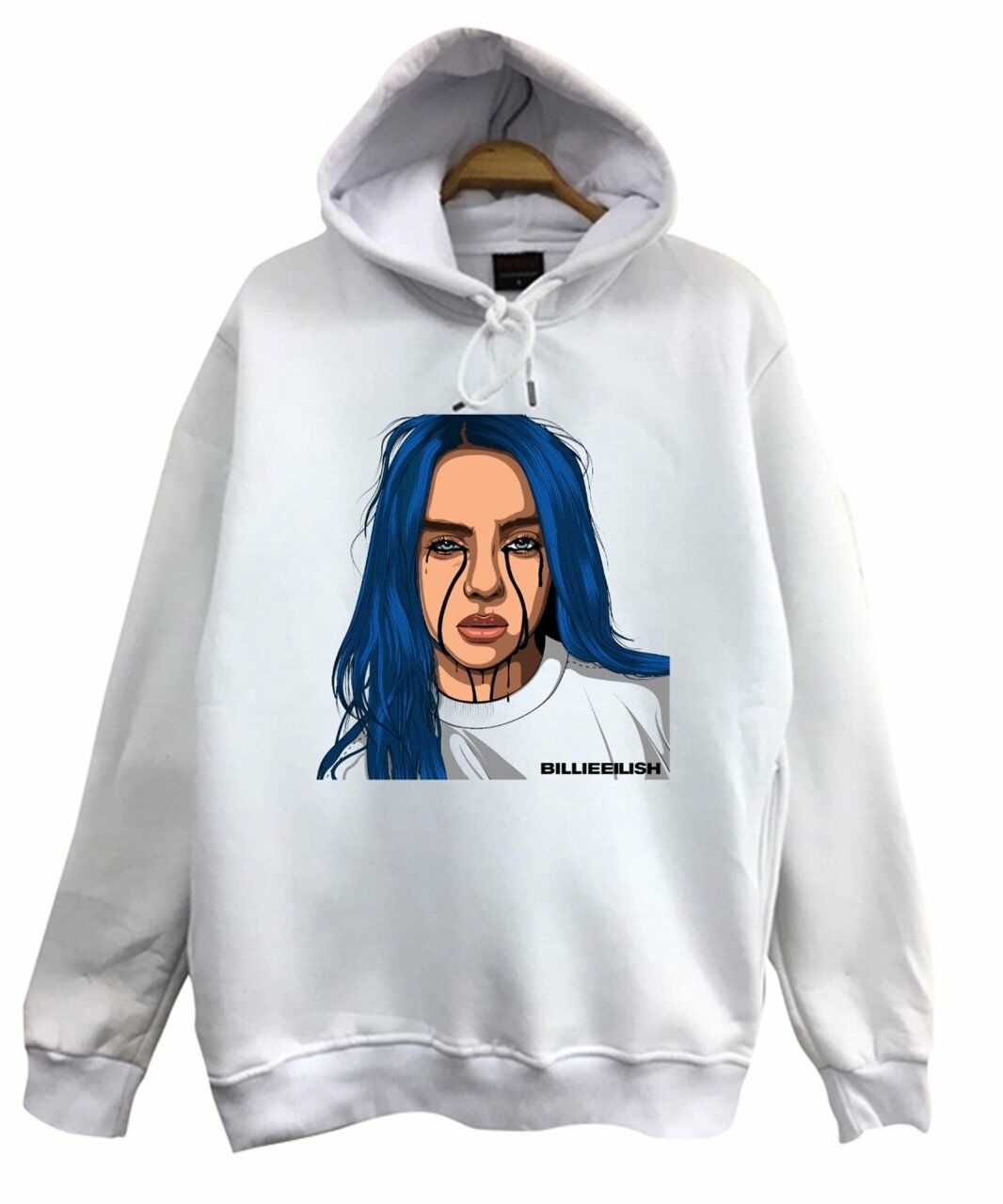 Billie Eilish Baskılı Sweatshirt