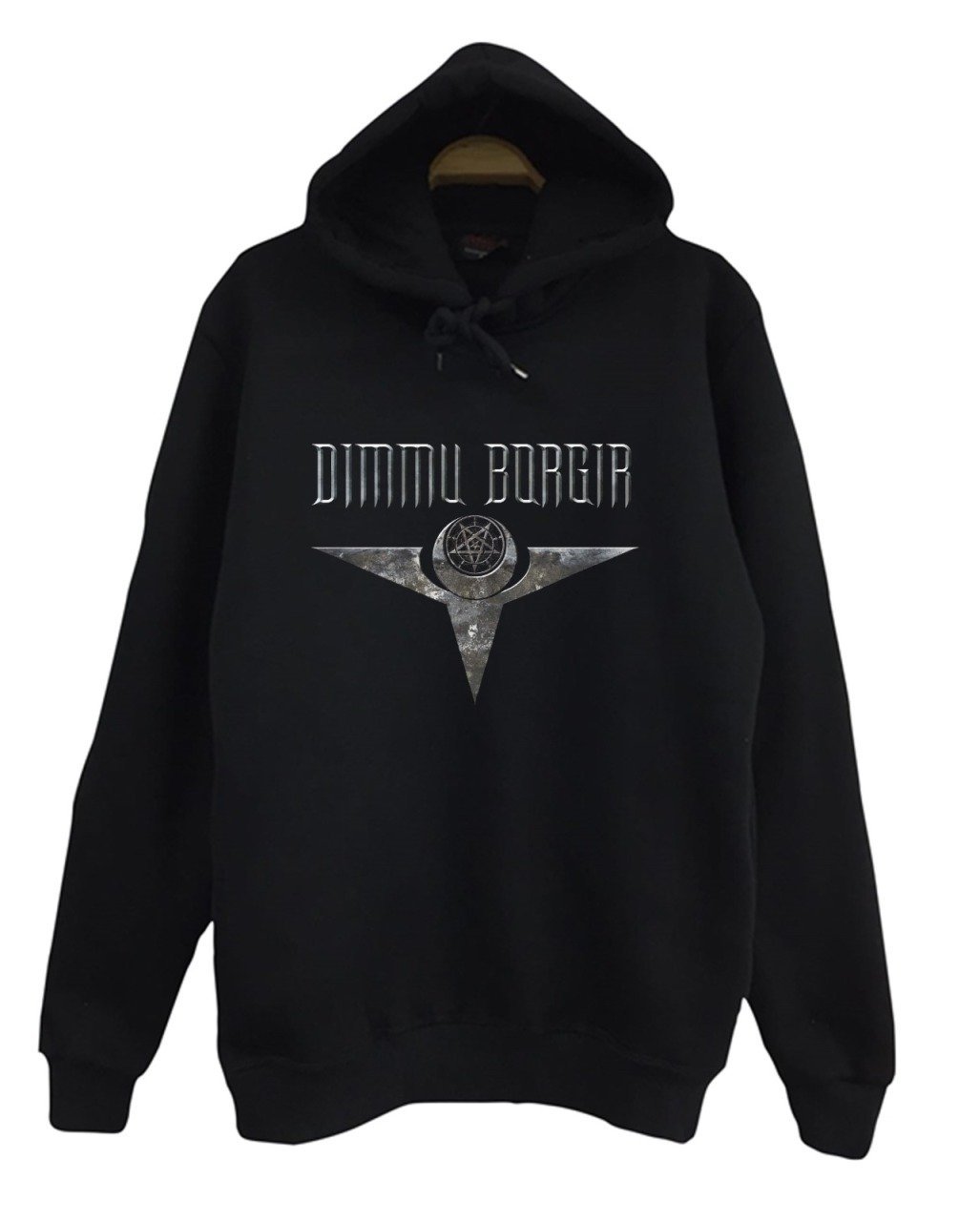 Dimmu Borgir Baskılı Kapüşonlu Sweatshirt SİYAH - 3XL
