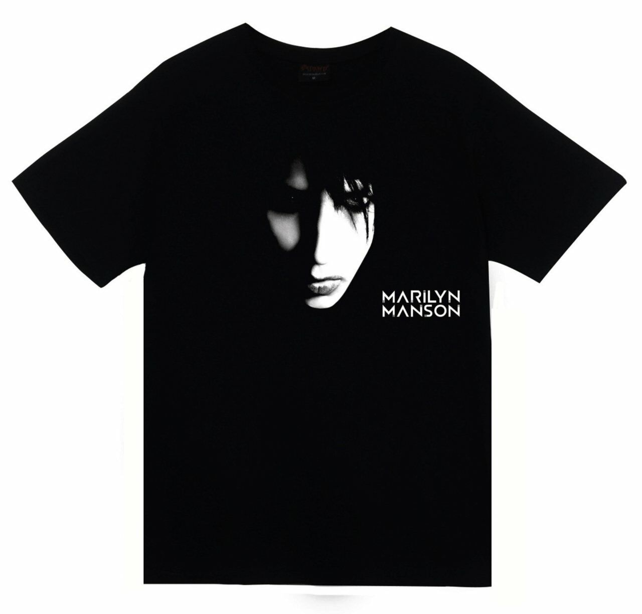 Marilyn Manson Baskılı T-shirt