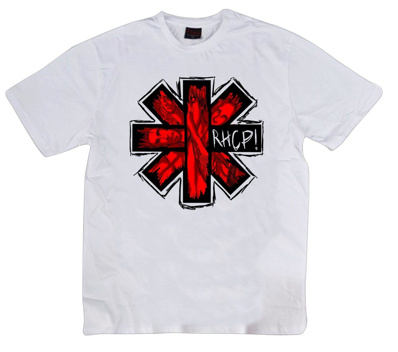 Red Hot Chili Peppers Baskılı T-shirt