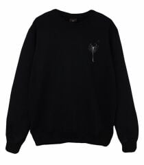 The Ghost Face Baskılı Sweatshirt