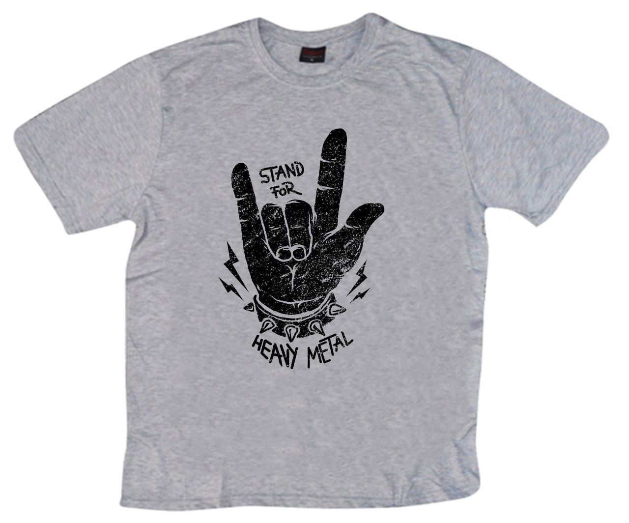 Rock And Roll Baskılı T-shirt