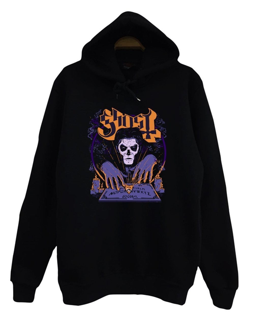 Ghost Baskılı Sweatshirt SİYAH - L