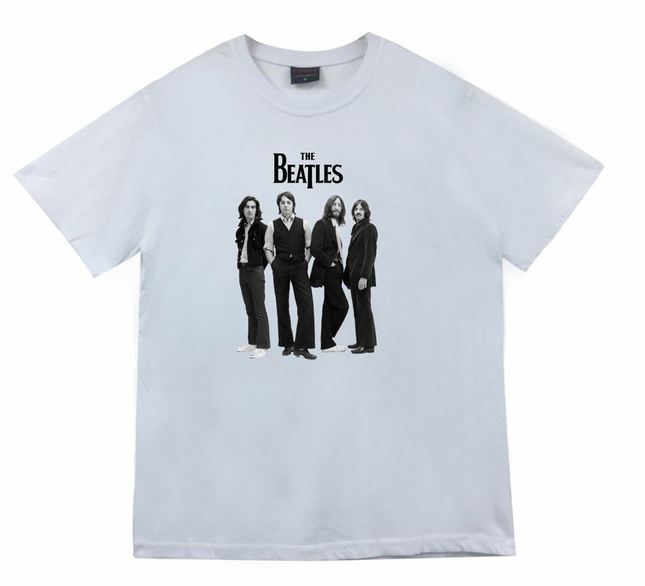 The Beatles Baskılı T-shirt