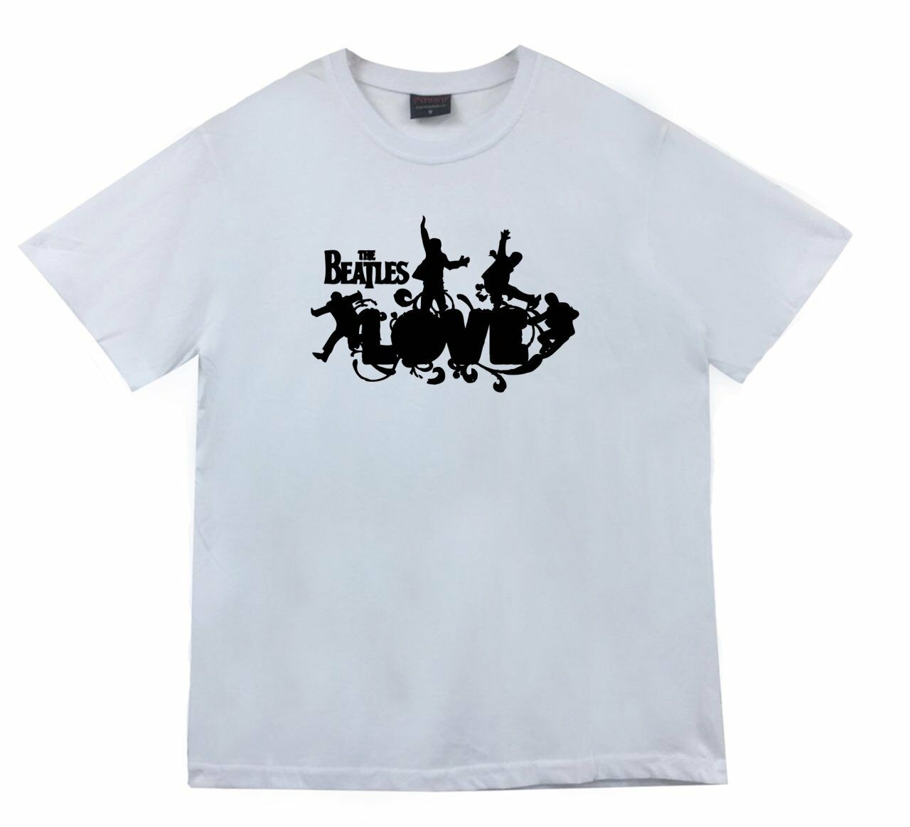 The Beatles Baskılı T-shirt