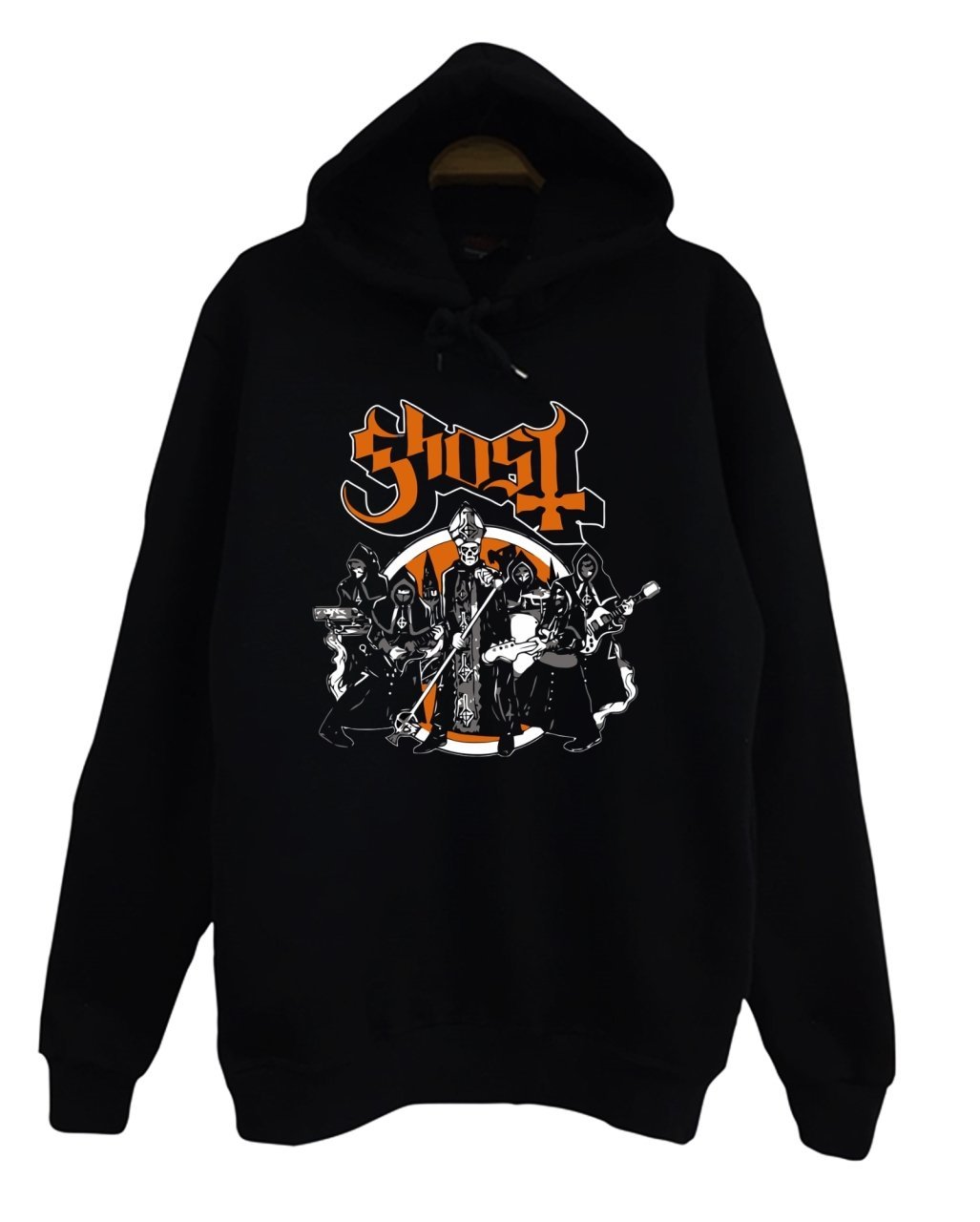 Ghost Baskılı Sweatshirt SİYAH - M