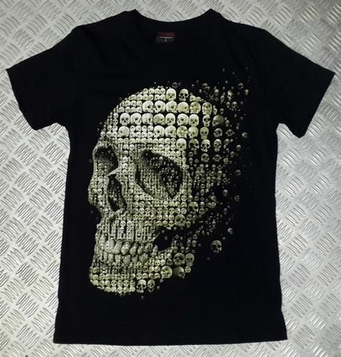 KURU KAFA Baskılı T-shirt