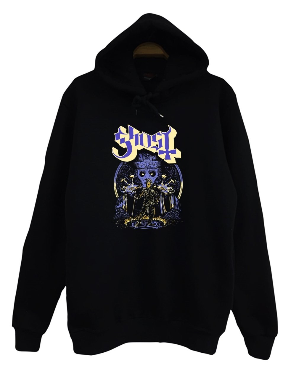 Ghost Baskılı Sweatshirt SİYAH - 4XL