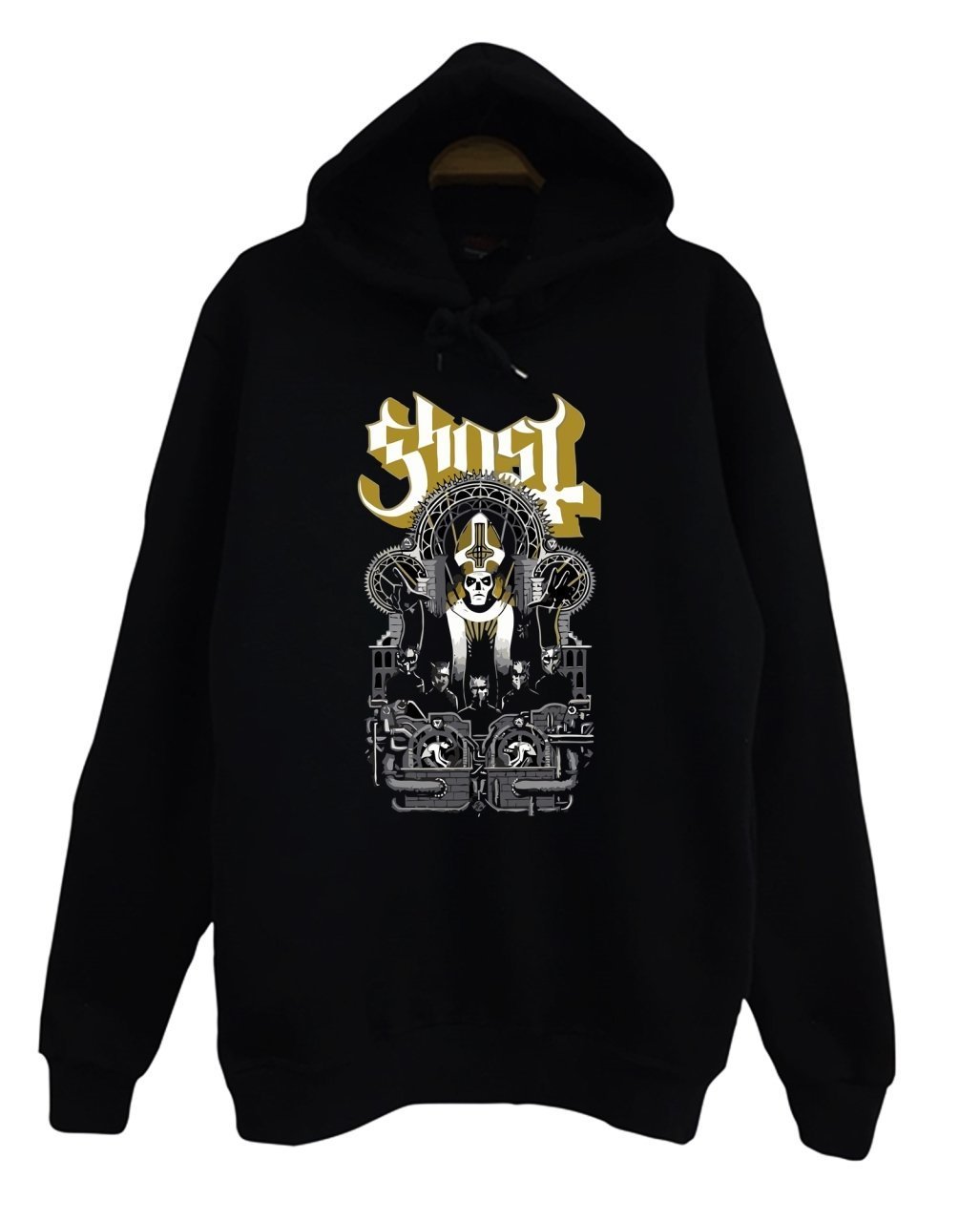 Ghost Baskılı Sweatshirt SİYAH - S