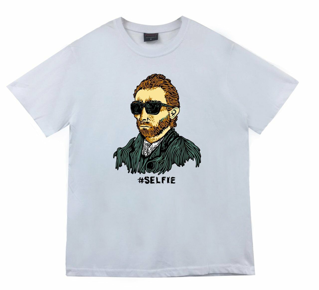 Van Gogh Selfie Tişört