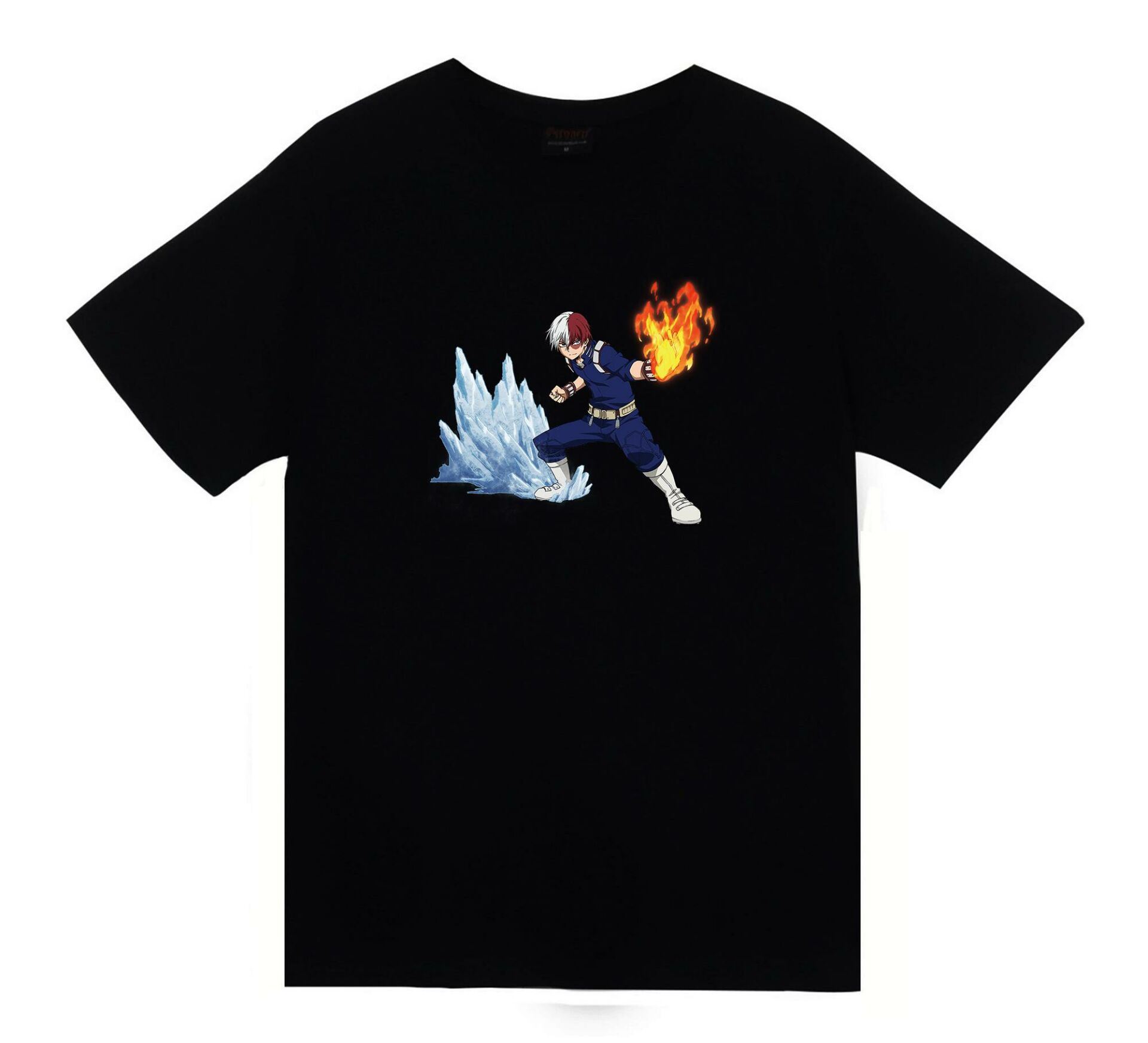 My Hero Academia Shoto Todoroki Anime Baskılı Tshirt