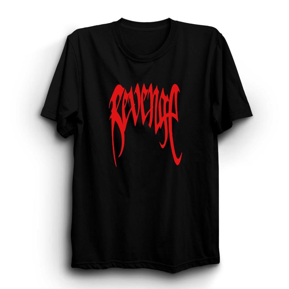 Revenge Baskılı Tshirt 2XL - SİYAH