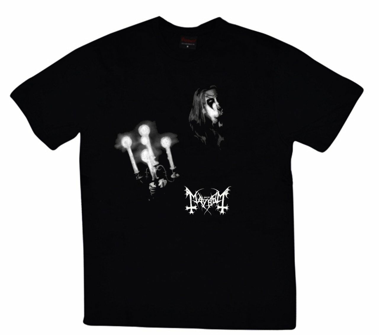 Mayhem Baskılı T-shirt