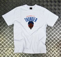 OKLAHOMA CITY THUNDER Baskılı T-shirt