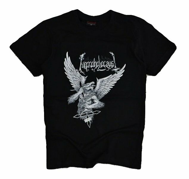 HOLOCAUSTIC GOAT METAL Baskılı T-shirt