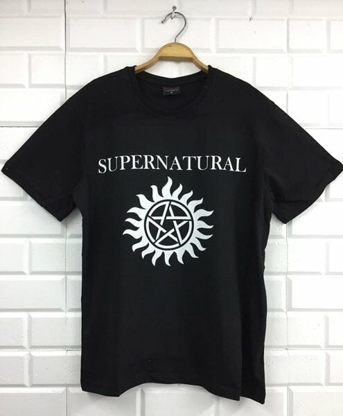 SUPERNATURAL Baskılı T-shirt