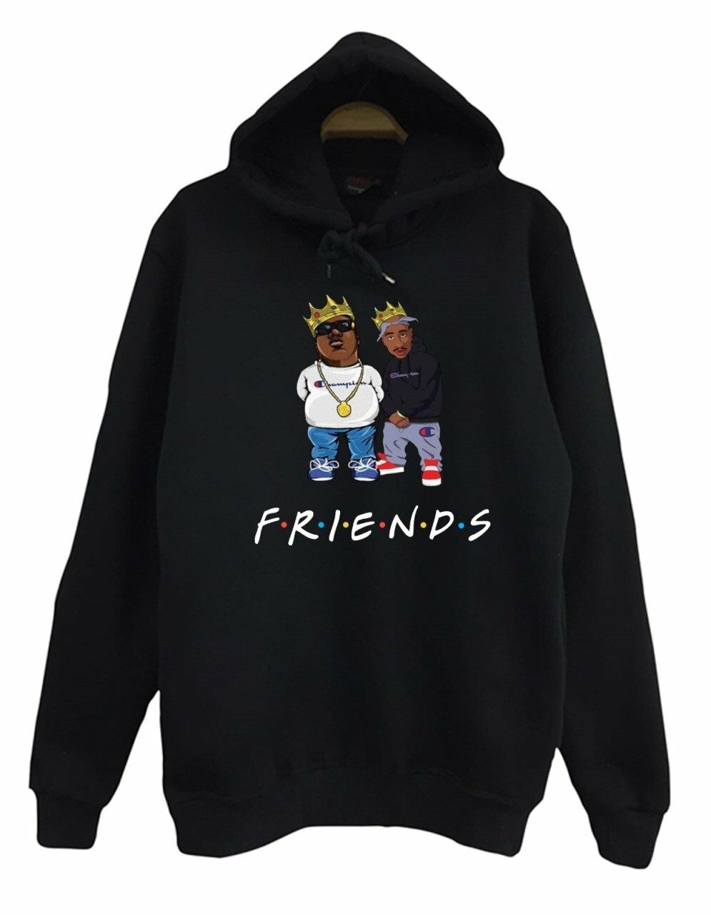 Baskılı Kapşonlu Sweatshirt