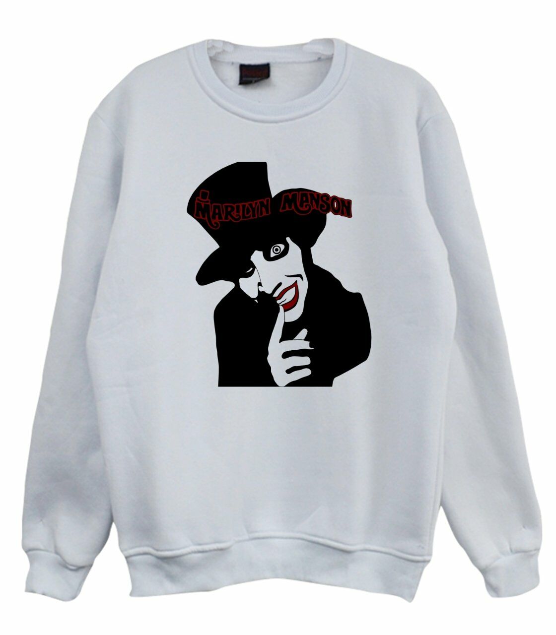 Marilyn Manson Baskılı Sweatshirt