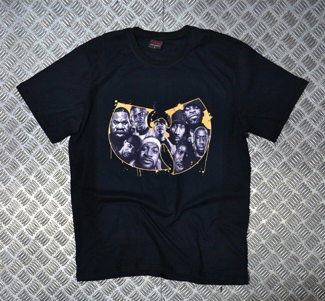 WU-TANG CLAN Baskılı T-shirt