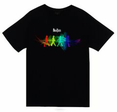 The Beatles Baskılı T-shirt
