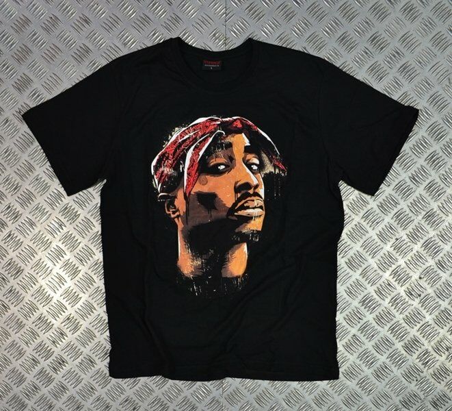 TUPAC Baskılı T-shirt