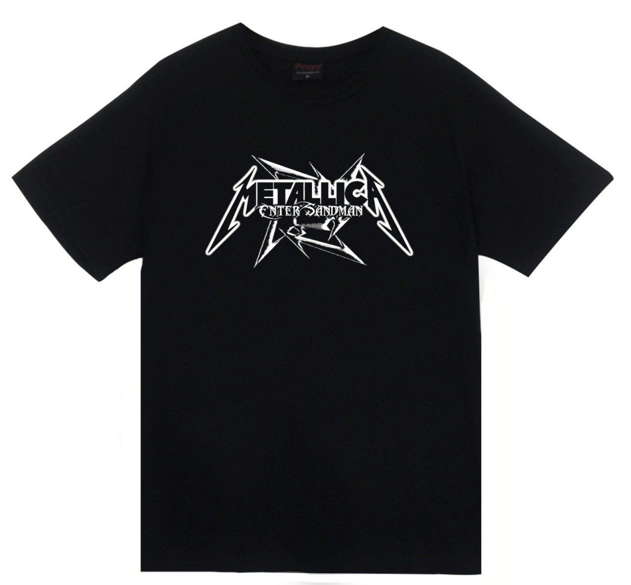 Metallica Baskılı T-shirt HAKİ - XL
