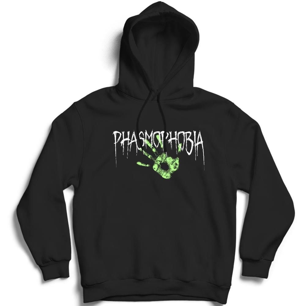 Phasmophobia Baskılı Kapüşonlu Sweatshirt