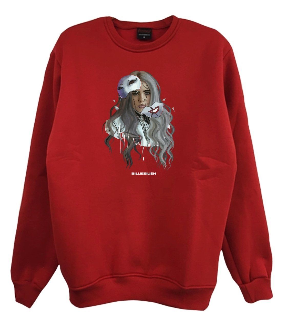 Billie Eilish Baskılı Sweatshirt