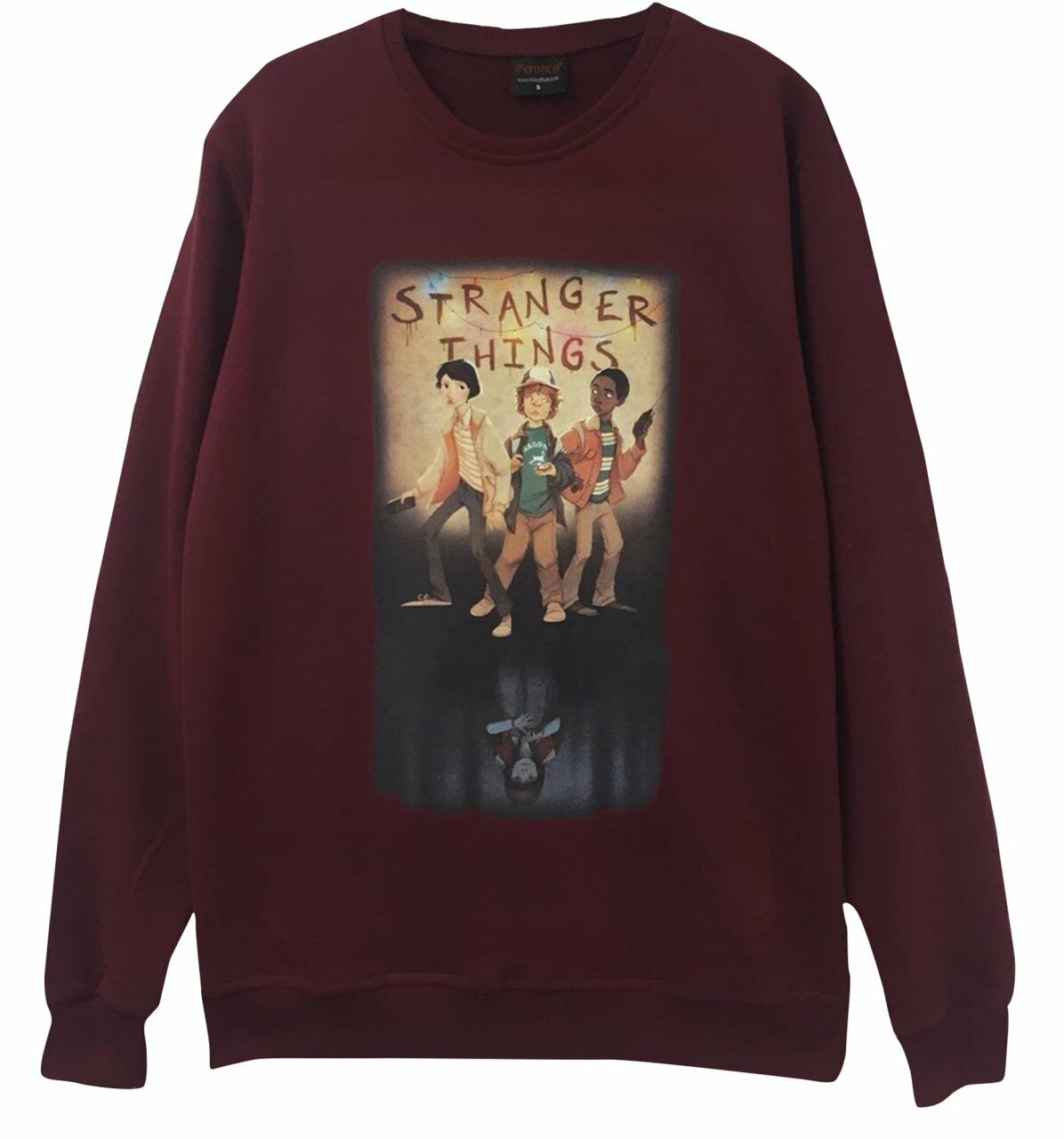 STRANGER THINGS Baskılı Sweatshirt