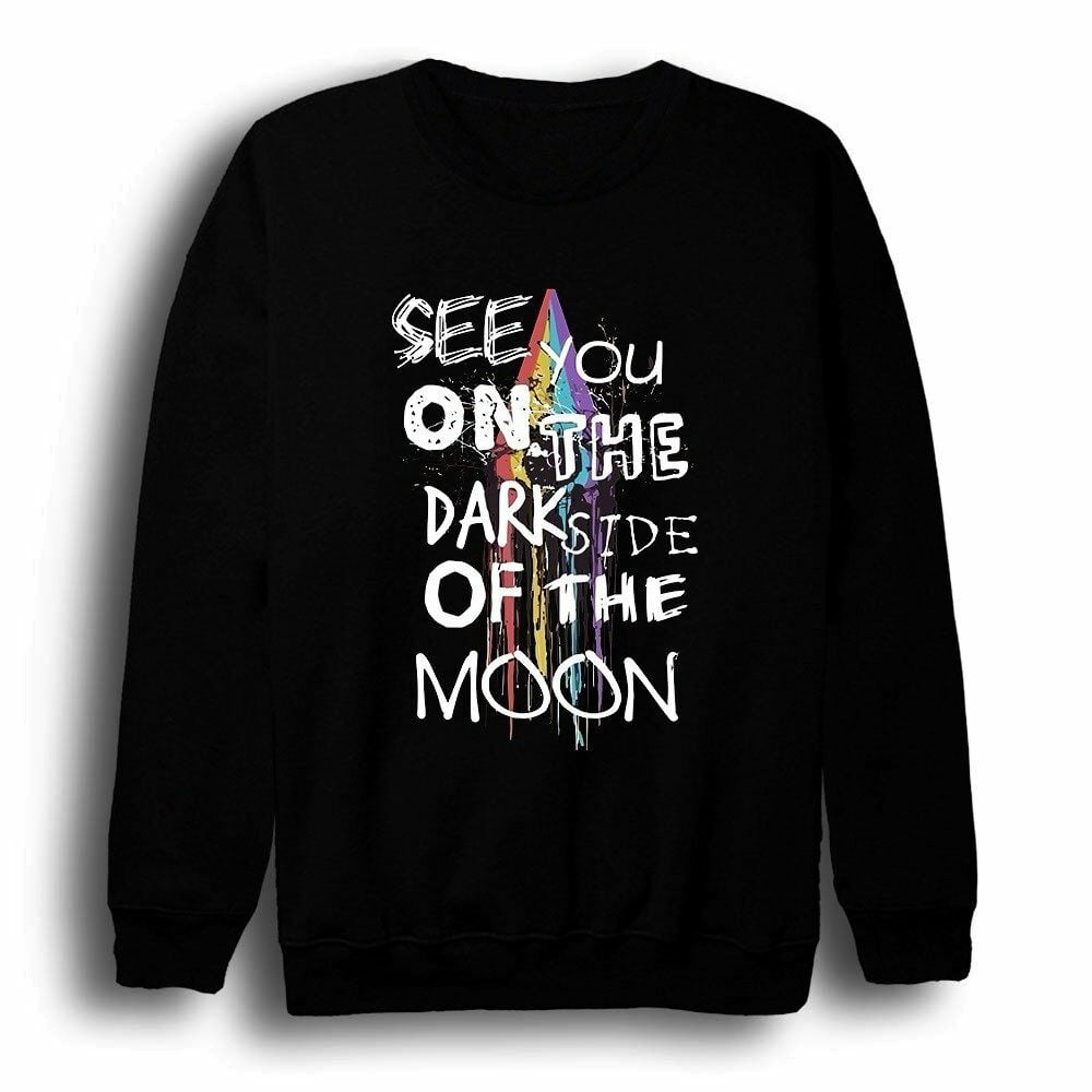 Pink Floyd Baskılı Sweatshirt