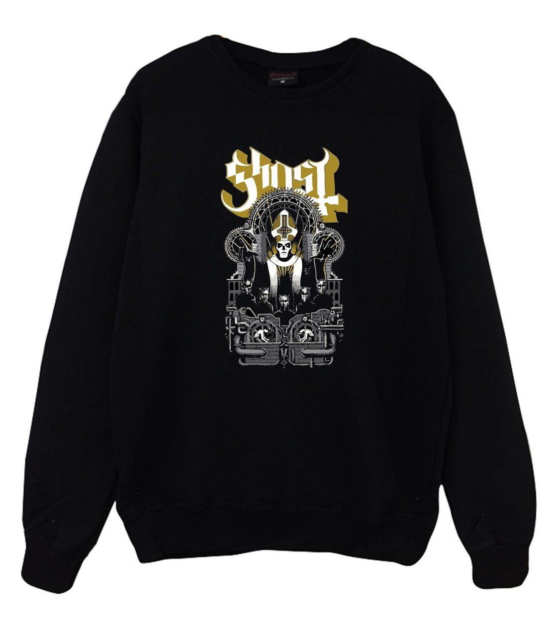 Ghost Baskılı Sweatshirt
