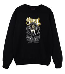 Ghost Baskılı Sweatshirt