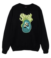 Ghost Baskılı Sweatshirt