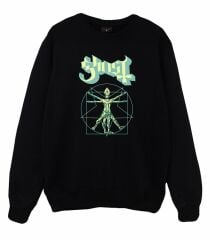 Ghost Baskılı Sweatshirt