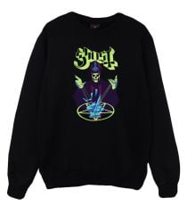 Ghost Baskılı Sweatshirt