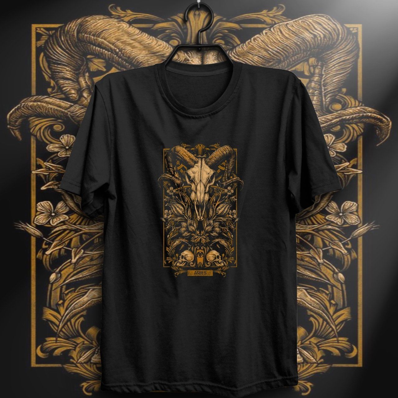 Koç Burcu Baskılı T-shirt