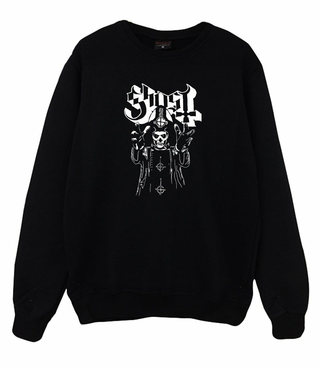 Ghost Baskılı Sweatshirt
