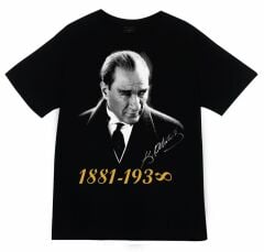 Gazi Mustafa Kemal Atatürk Baskılı T-shirt