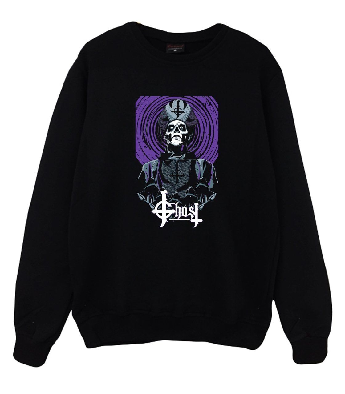 Ghost Baskılı Sweatshirt