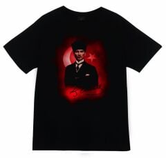 Gazi Mustafa Kemal Atatürk Baskılı T-shirt