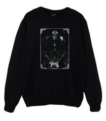 Ghost Baskılı Sweatshirt