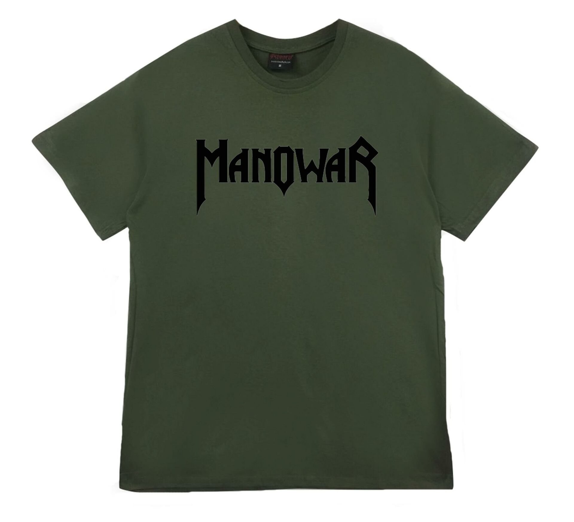 Manowar Baskılı T-shirt