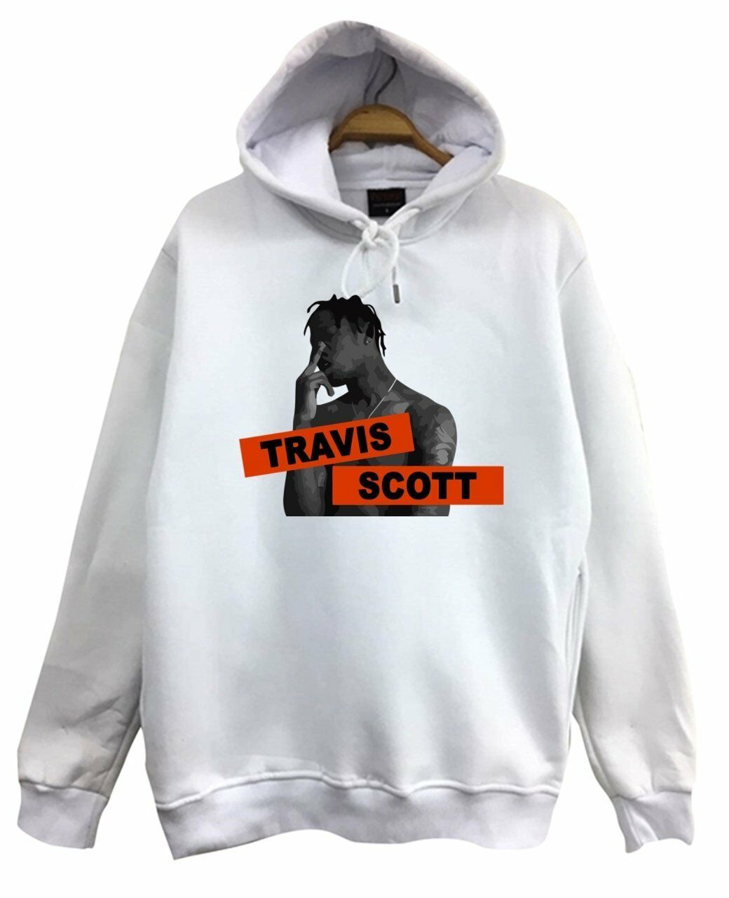 Travis Scott Astroworld Baskılı Sweatshirt