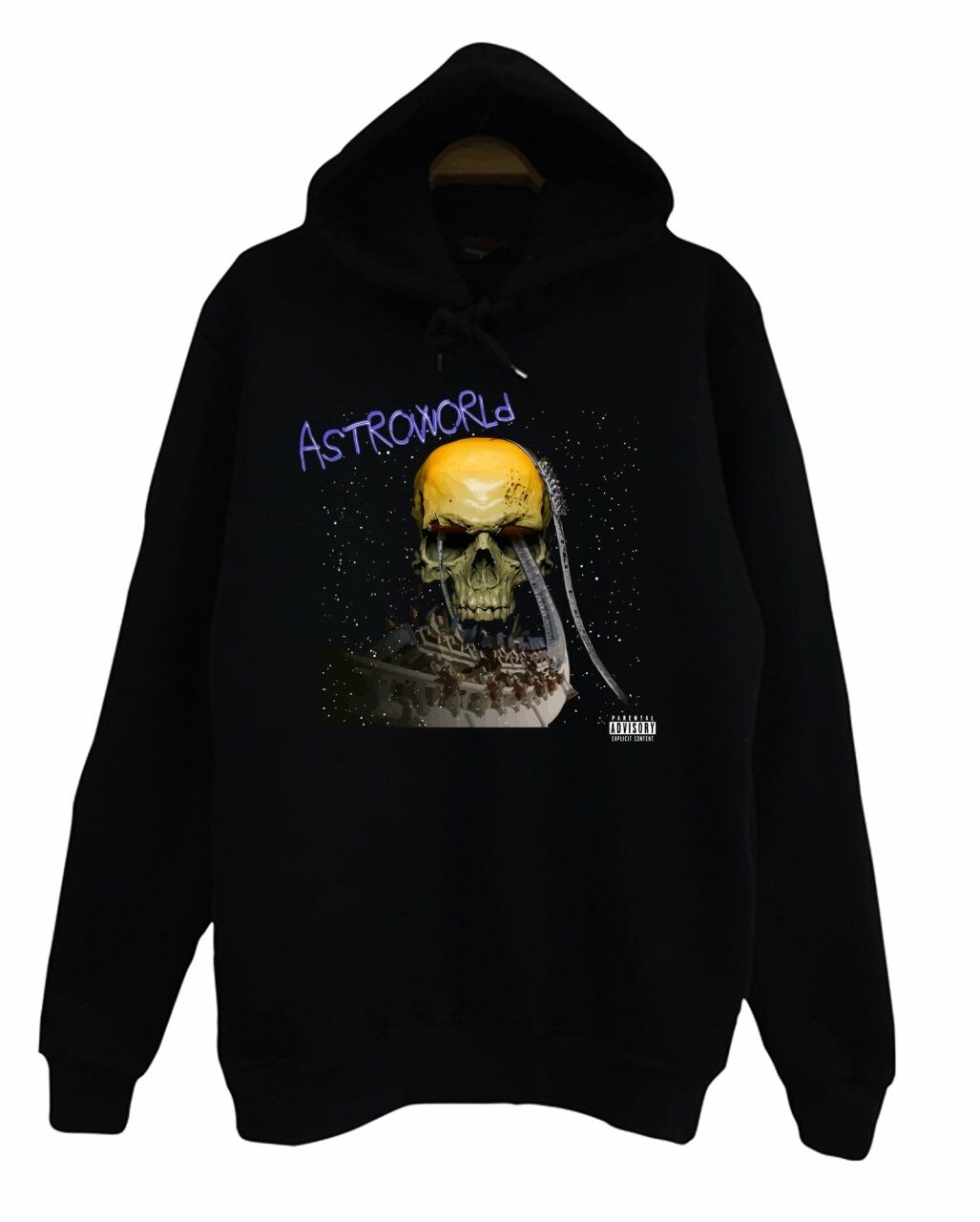 Travis Scott Astroworld Baskılı Sweatshirt